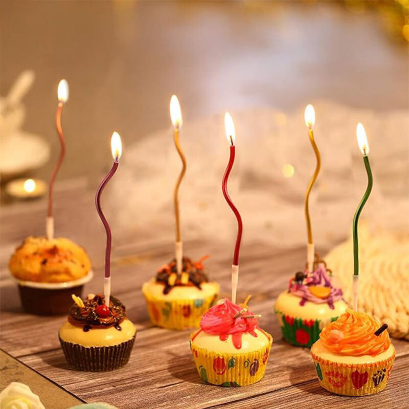 Spiral Candles 6 in1 E