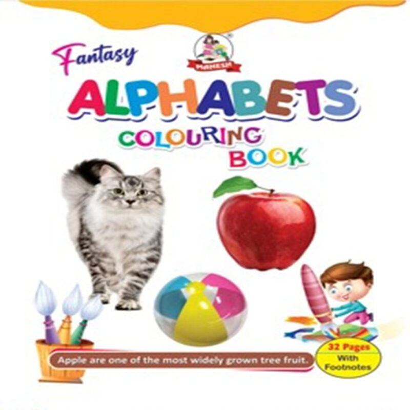 Alphabets Coloring Book Small Assorted