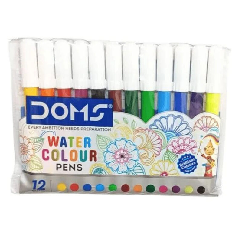 Doms Sketch Water Color Pen 12 Shades A