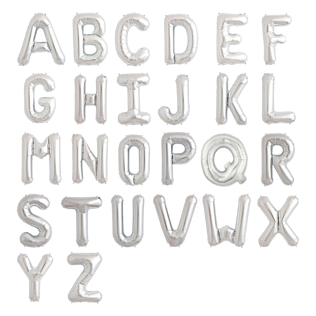 Alphabet Foil Balloons