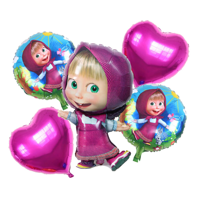 Masha 5 in1 Foil Balloon